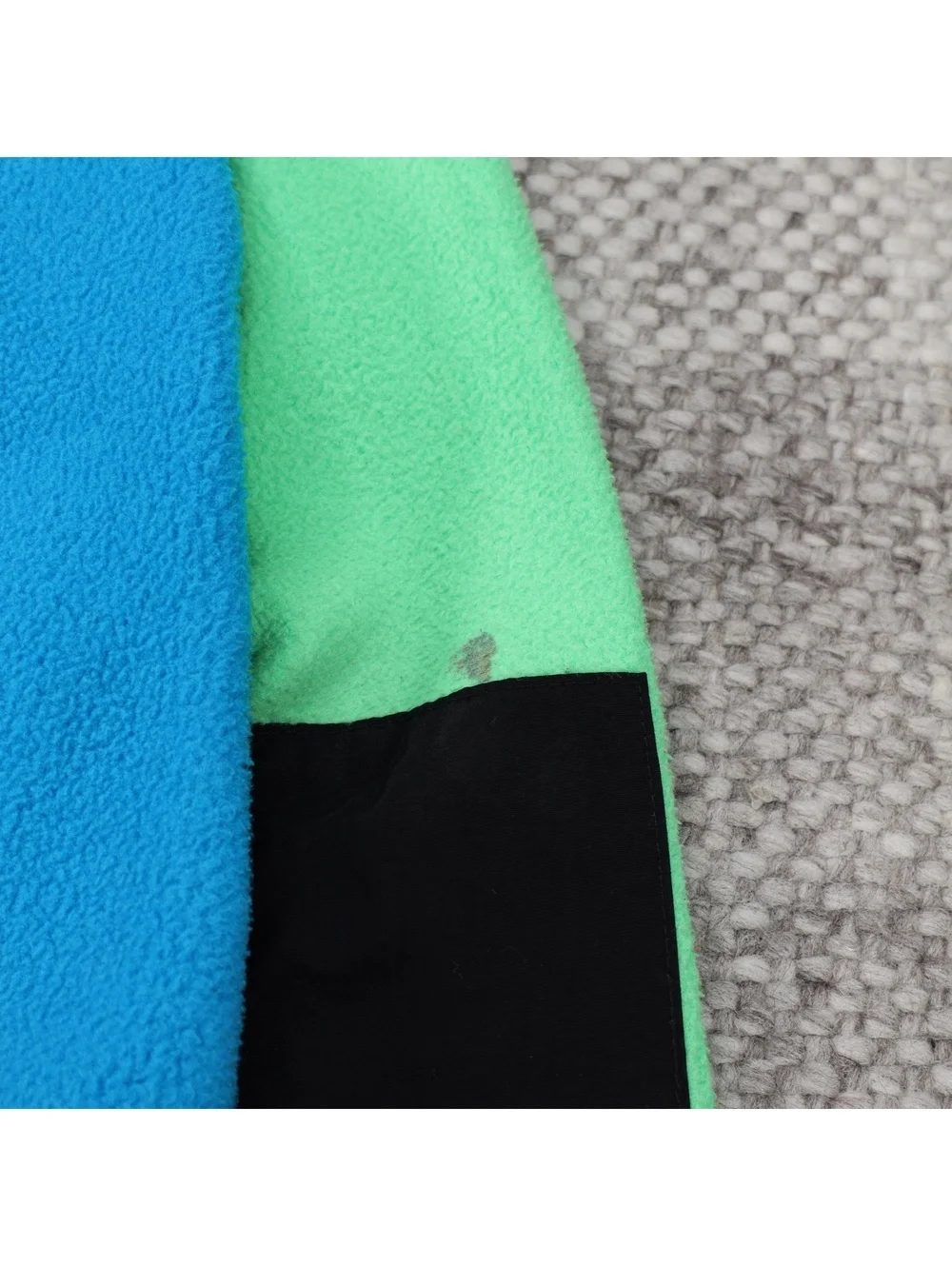 North Face kids' Denali colorblock fleece jacket